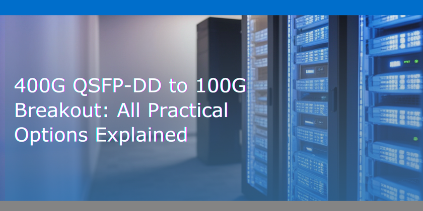 400G QSFP-DD Breakout Architecture