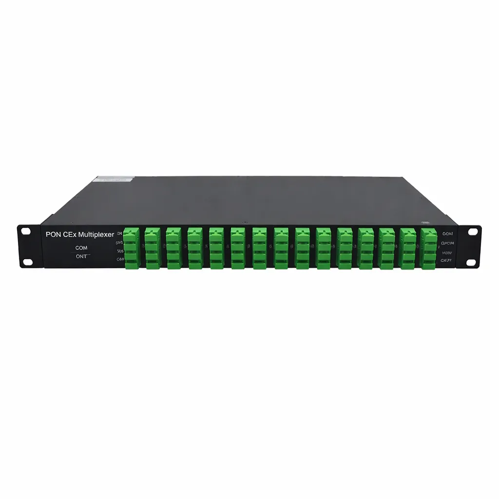 [EN-CEx01-16x16-1RU-SCA] MobStack Coexistence Element (CEx) PON Multiplexer 16x16, 1RU, SC/APC
