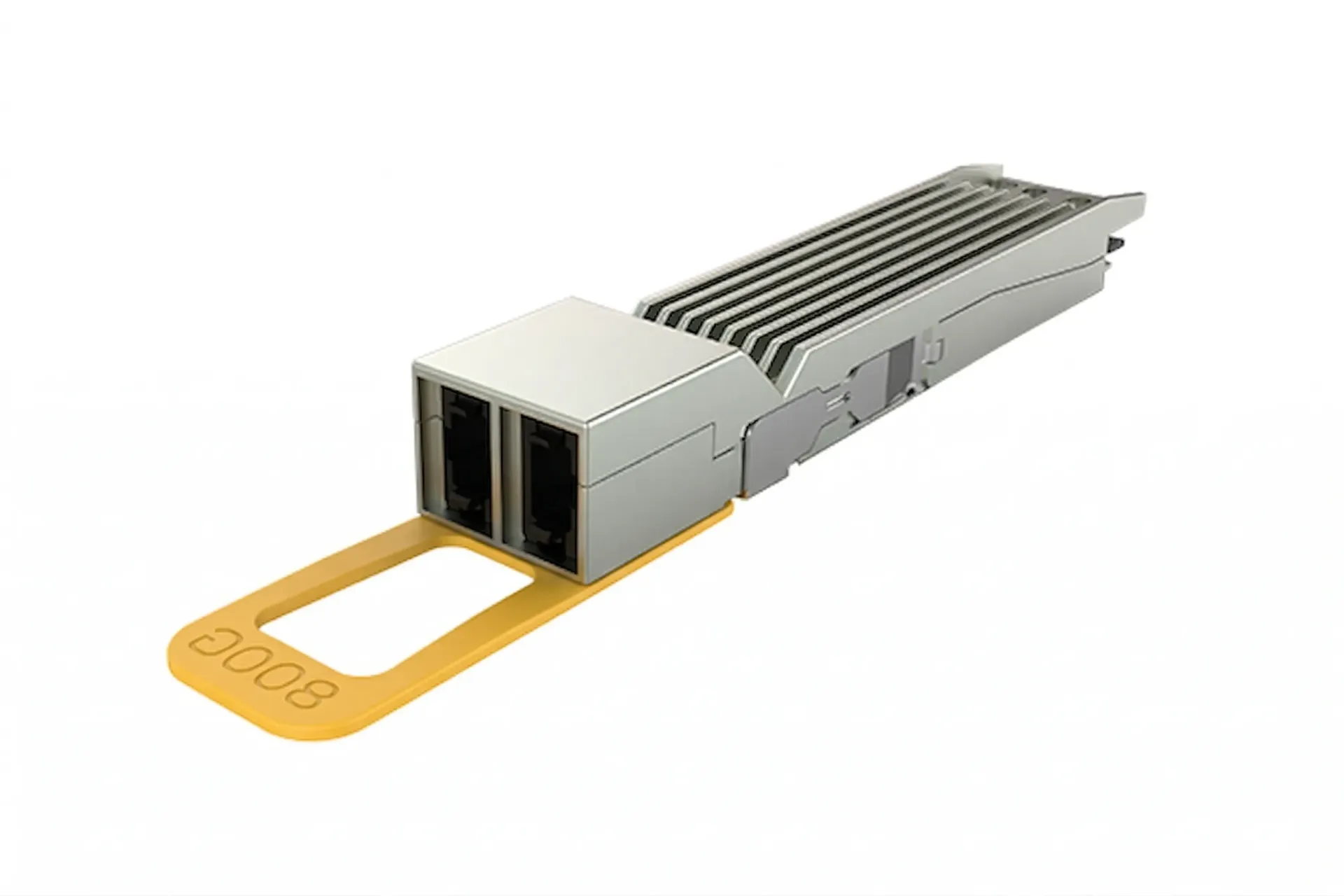 800G SR8 (2x400G SR4) Twin-port OSFP IHS/Open Finned Top 850nm 50m Dual MPO-12 MMF IB NDR Transceiver