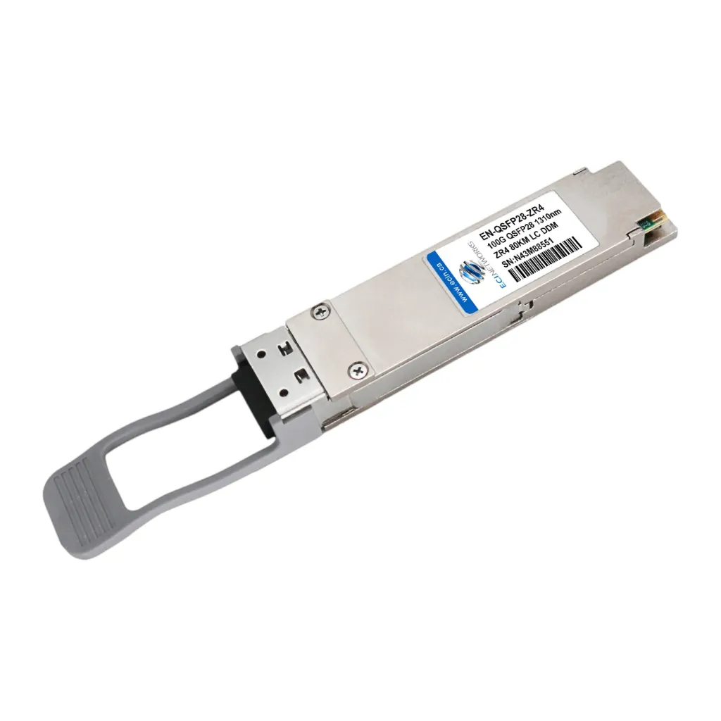 Ethernet 100G QSFP28 xcvr 100GBASE-ZR4, SMF, 80Km, Cisco default 