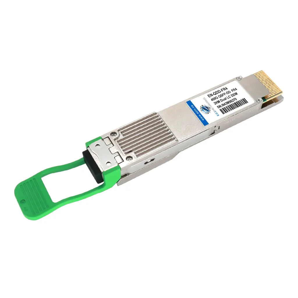 [EN-QDD-FR4] 400GBASE-FR4 xcvr, 2km, SMF, LC, EML CWDM4 MSA