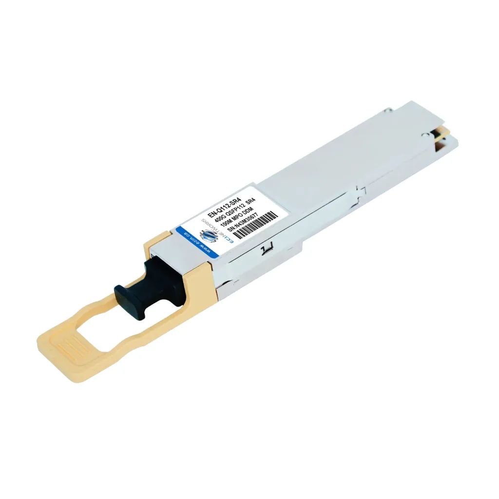 [EN-QDD-SRBD] 400G QSFP-DD BIDI Multimode Transceiver, SR4.2 SRBD, MPO, 100m