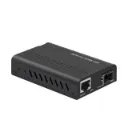 Unmanaged Media Converter 100M/1G/2.5G/5G/10G Copper to SFP+ slot