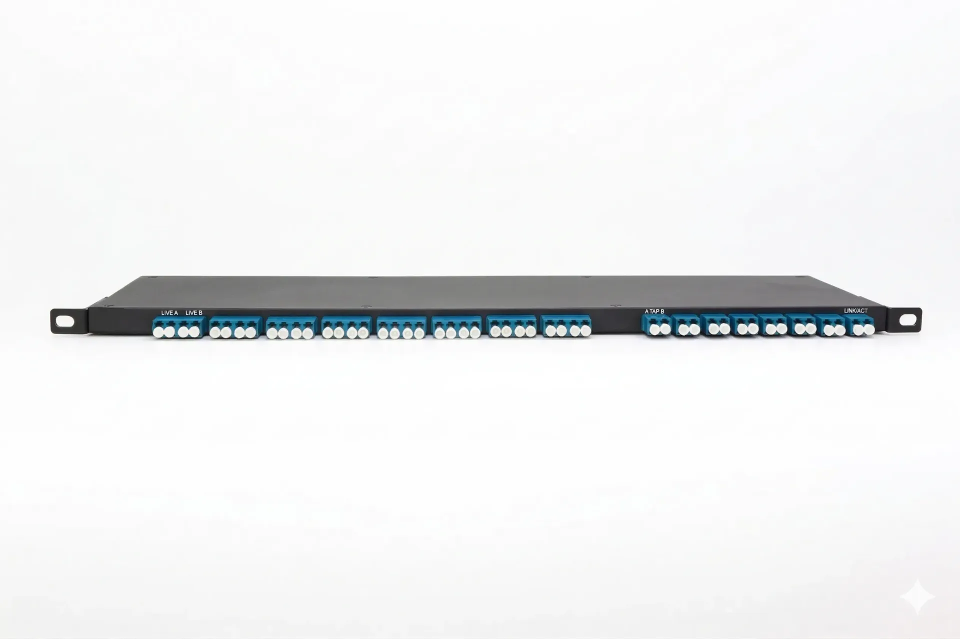 [EN-TPSTCK8L400G-S82] TAPstack w/t EIGHT Links 1G-800G TAPs SMF, LC, Split ratio of 80/20, Slim 1/3U